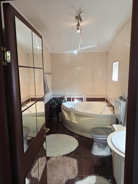 vila ind.5cam,3bai,mob-util complet/centruPopesti Leordeni-Mega Im